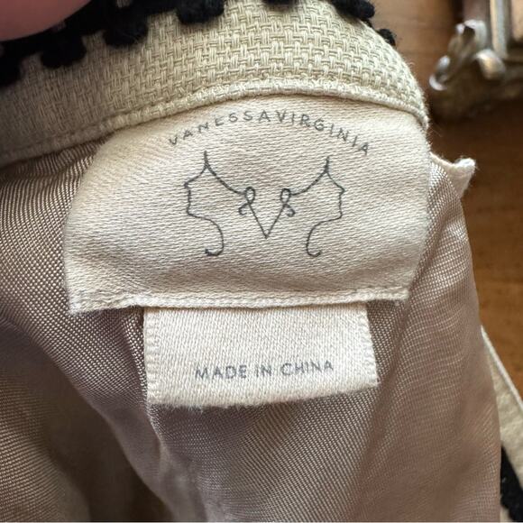 Anthropologie Vanessa Virginia Embroidered Floral Skirt - Picture 4 of 7